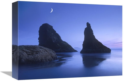 Global Gallery GCS-396596-1216-142 12 x 16 in. Sea Stacks at Dusk Alon