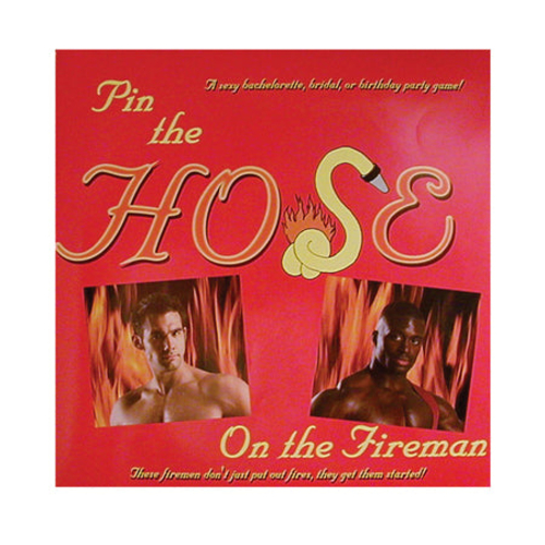 Pin The Hose On The Fireman Game