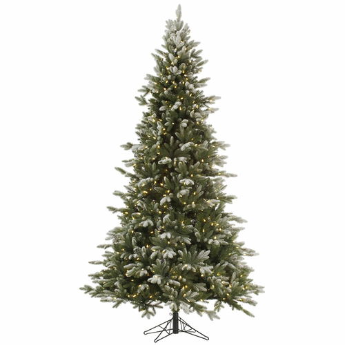 Vickerman A141676 Frosted Balsam Dura-Lit Christmas Tree with Clear Li