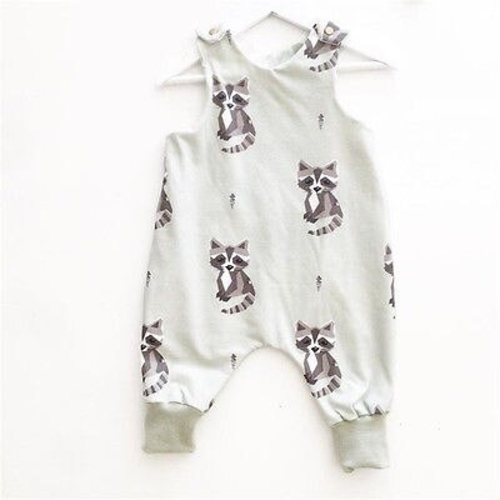 Summer Cute Newborn Baby Girl Clothes Sleeveless