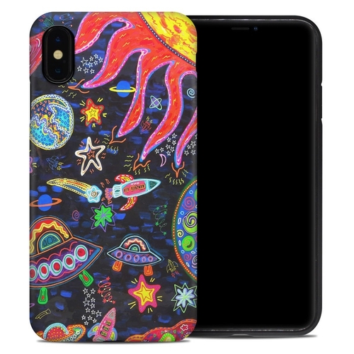 DecalGirl AIPXSMHC-OSPACE Apple iPhone XS Max Hybrid Case - Out to Spa