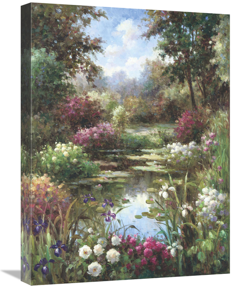 Global Gallery GCS-114676-1824-142 18 x 24 in. Reflections of Spring A