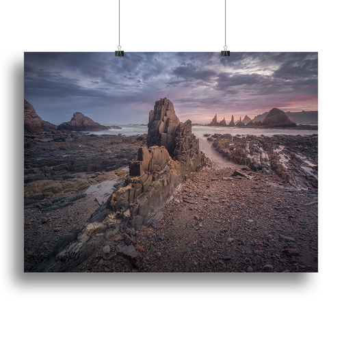 Coast in Gueirua Canvas Print or Poster