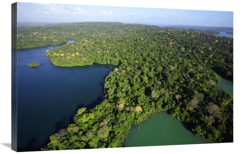 Global Gallery GCS-398547-2436-142 24 x 36 in. Aerial VIew of the Cana