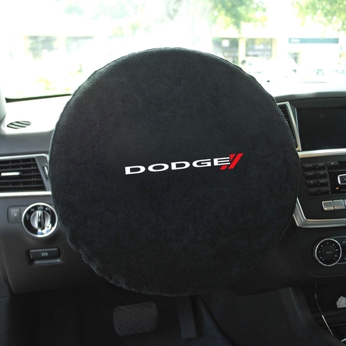 Seat Armour SWA100NDODB Steering Wheel Cover for Dodge