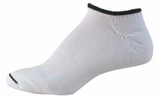 Pizzazz Performance Wear 6000 -BLK -S 6000 Spirit Stripe Anklet Sock -