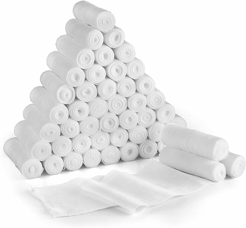 Conforming Stretch Gauze 4 inch. Case of 72 Conforming Bandages.