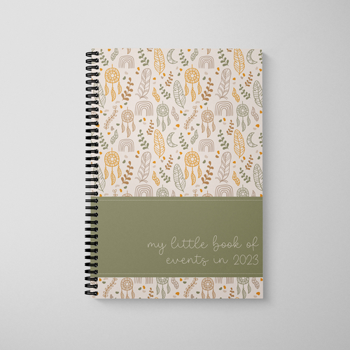 Boho Dreams 12 Month Diary