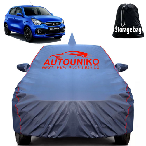 AUTOUNIKO Car Body Cover with Mirror and Antenna Pocket