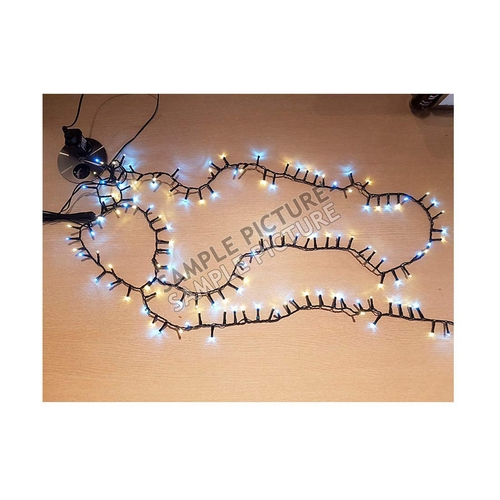 Wreath of LED Lights White (11 m)