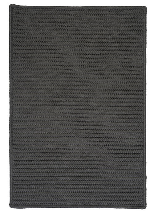 Colonial Mills Rug H661R024X072S Simply Home Solid - Gray 2 ft. x 6 ft