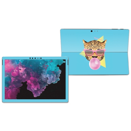 MightySkins MISURPR6-Bubble Gum Cheetah Skin for Microsoft Surface Pro