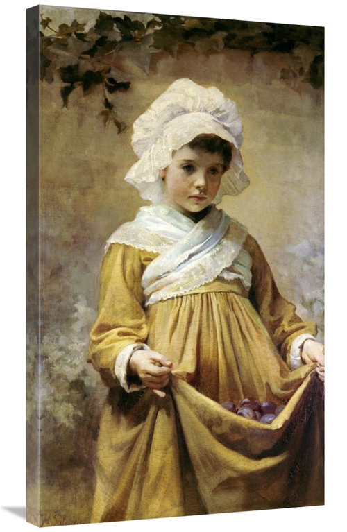 Global Gallery GCS-268569-36-142 36 in. Gathering Plums Art Print - Ha