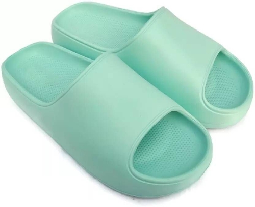 Luxury Women Thick Slide Strap Flat Sandals For Women (Size-IND-5)