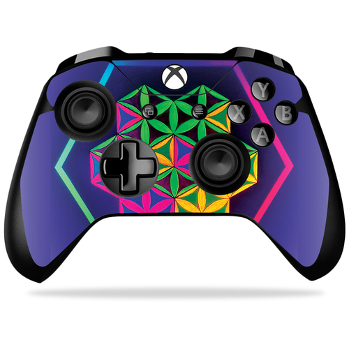 MightySkins MIXBONXCO-Shapes Within Skin for Microsoft XBox One X Cont