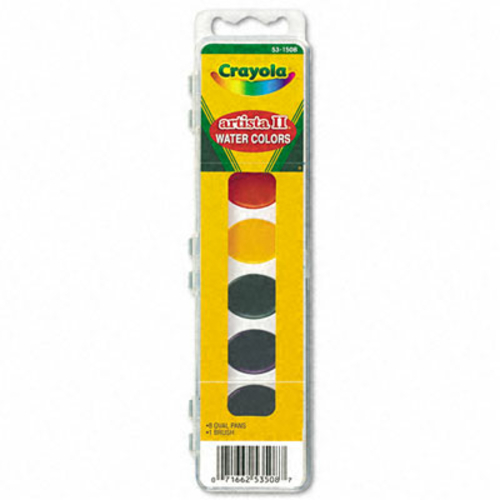 Crayola. 531508 Artista II 8-Color Watercolor Set  8 Assorted Colors
