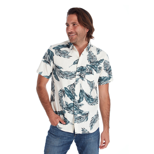 Jude Printed Slub Shirt