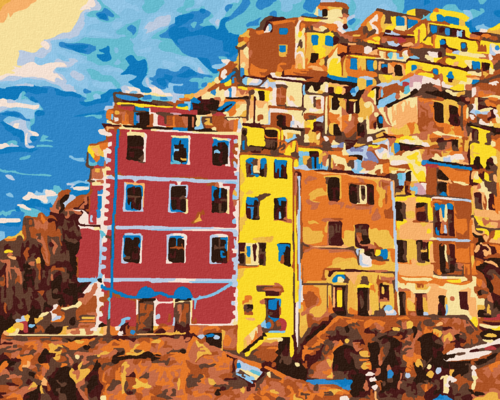 Paint by Numbers - SUMMER RESORTS IN ITALY