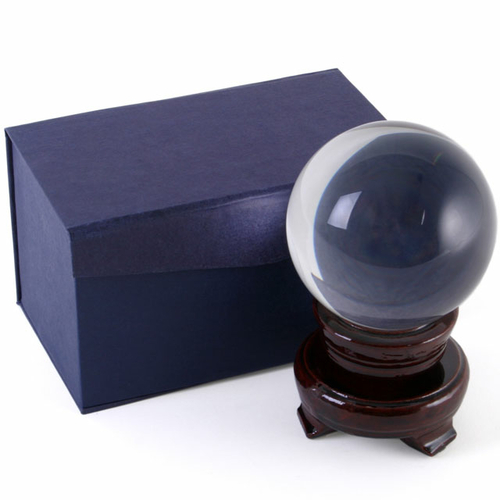 8cm Crystal Ball with Stand