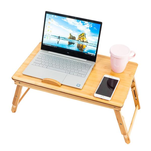 Adjustable Laptop Table Folding Laptop Desk for Bed Sofa