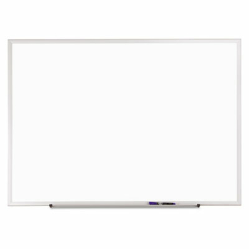Quartet S534 Standard Dry-Erase Board  Melamine  48 x 36  White  Alumi