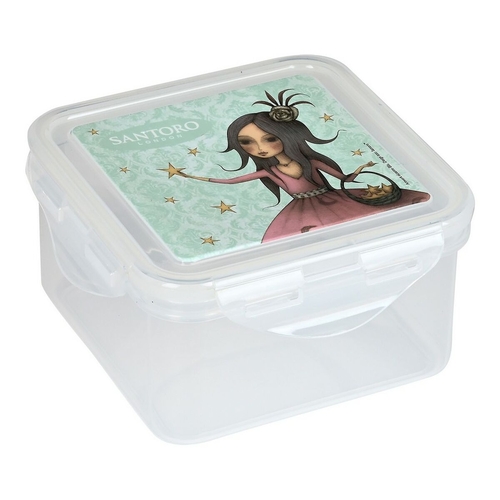Lunch box Santoro Estella Polyurethane Pink Light Green (13 x 7.5 x 13