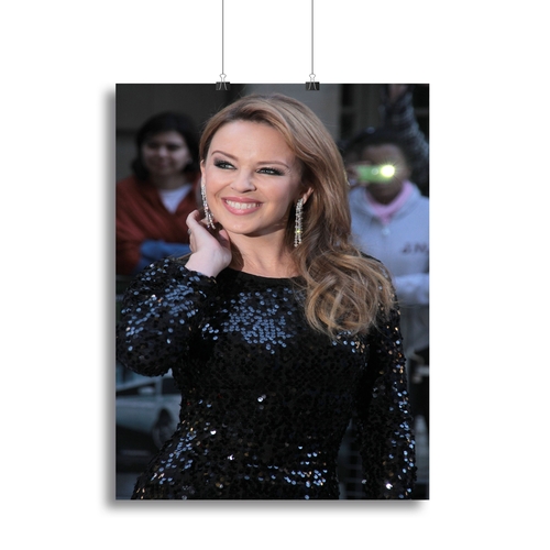 Kylie Minogue at a premiere 2012 Canvas Print or Poster