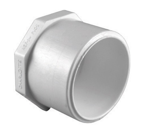 Charlotte Pipe & Foundry PVC021180800 0.5 in. Slip PVC Plug -  Pac