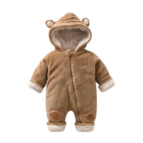 lovely Warm Baby Rompers Winter Clothing Newborns