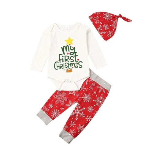 Fashion New Baby Girl Christmas Costume Set