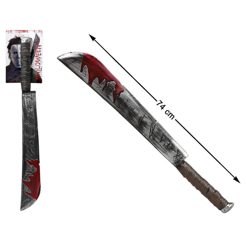 Knife 74 cm Bloody Halloween Multicolour