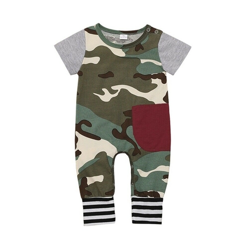 Baby Camo One piece Romper Newborn Babies Kids