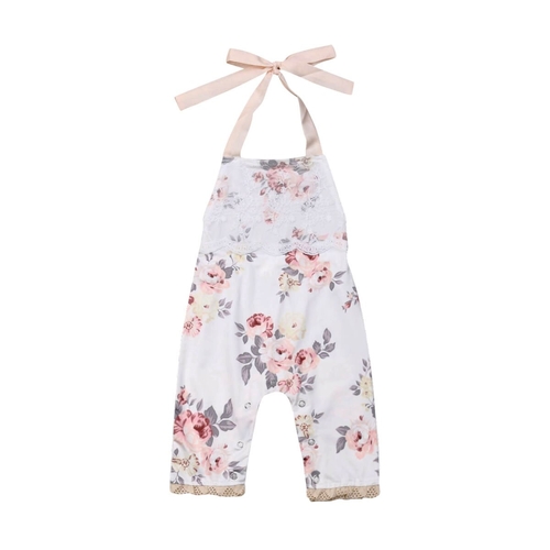 Summer  Romper Newborn Baby Girl Floral