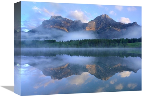 Global Gallery GCS-452113-1216-142 12 x 16 in. Fortress Mountain Shrou