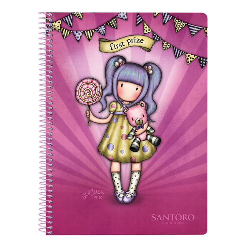 Notebook Gorjuss First prize Lilac A5