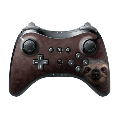 DecalGirl WIUPC-SLOTH Nintendo Wii U Pro Controller Skin - Sloth