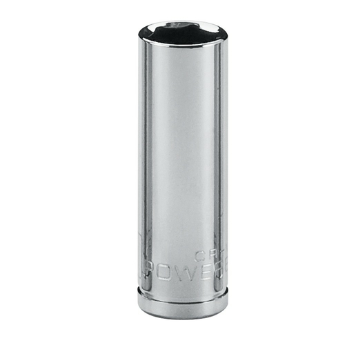 Powerbuilt 1/2in Drive 6 Pt. Metric Deep Socket 17mm - 642211