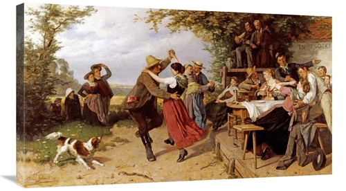 Global Gallery GCS-268009-36-142 36 in. The Country Fair Art Print - T