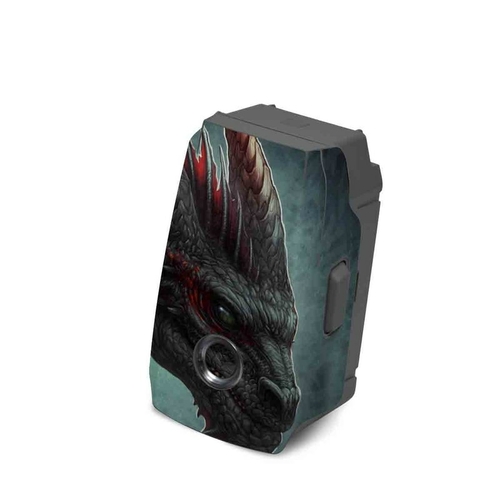 DecalGirl DJIM2B-BLKDRAGON DJI Mavic 2 Battery Skin - Black Dragon