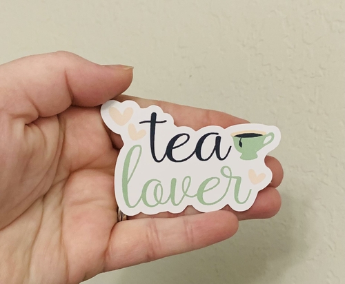 Tea Lover Sticker/Magnet