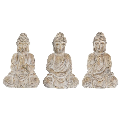 Decorative Figure DKD Home Decor 30,5 x 24 x 45 cm Golden Brown Buddha