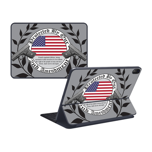 MightySkins APIPSK1118-2nd Amendment Skin for Apple iPad Pro Smart Key