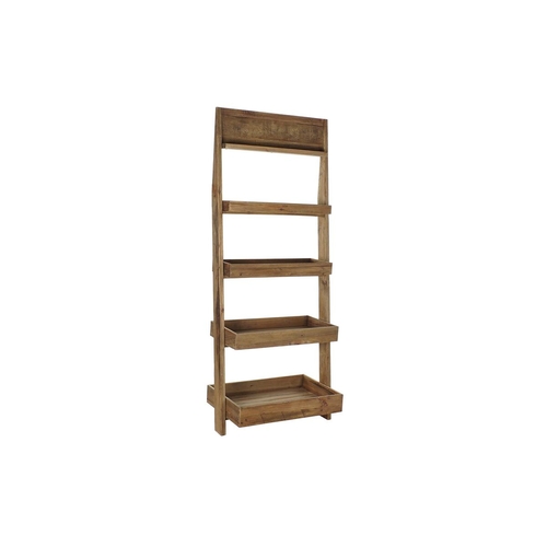 Shelves DKD Home Decor Natural Recycled Wood 4 Shelves (80 x 50 x 200