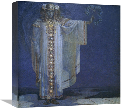 Global Gallery GCS-282428-16-142 16 in. Prophetess Libusa Art Print - 