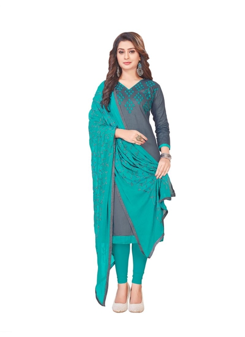 Generic Women's Glaze Cotton Salwar Material