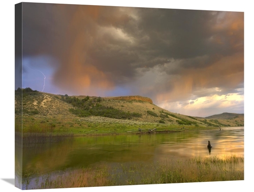 Global Gallery GCS-397068-2228-142 22 x 28 in. Thunderstorm with Light