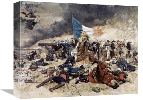 Global Gallery GCS-278541-16-142 16 in. Seige of Paris Art Print - Jea