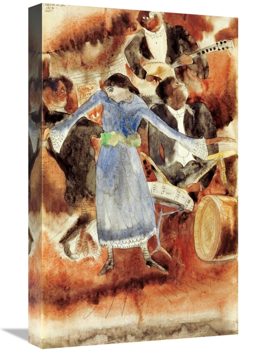 Global Gallery GCS-267931-22-142 22 in. The Jazz Singer Art Print - Ch