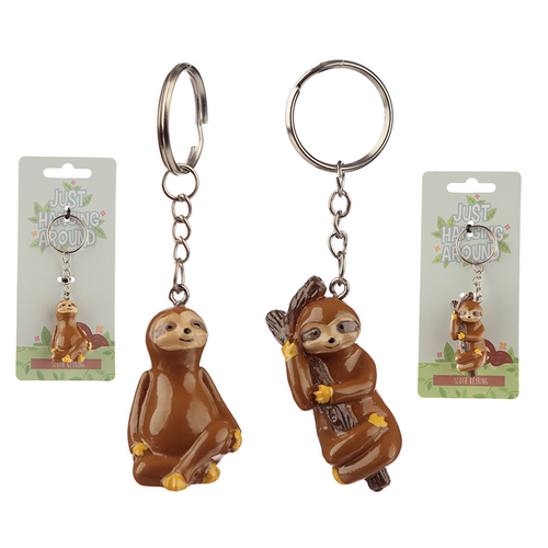 Fun Collectable Sloth Keyring