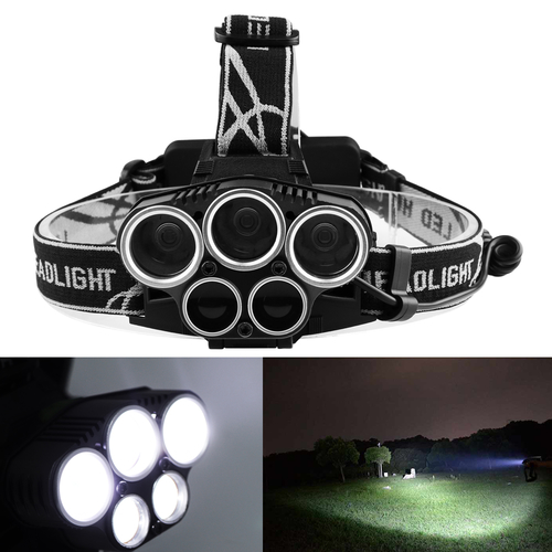 XML T6 LST LED Headlight Torch Flashlight 6 Modes